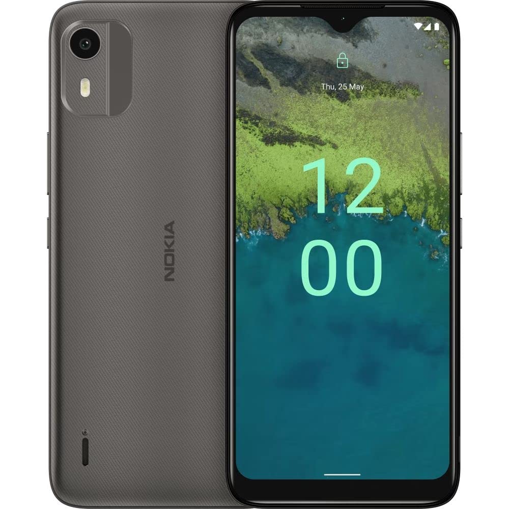 Nokia C12 Pro Android Smartphone, Dual SIM, All Day Battery Life, 6GB RAM, 4GB RAM + 2GB Virtual RAM, Android 12 Go Edition | Charcoal