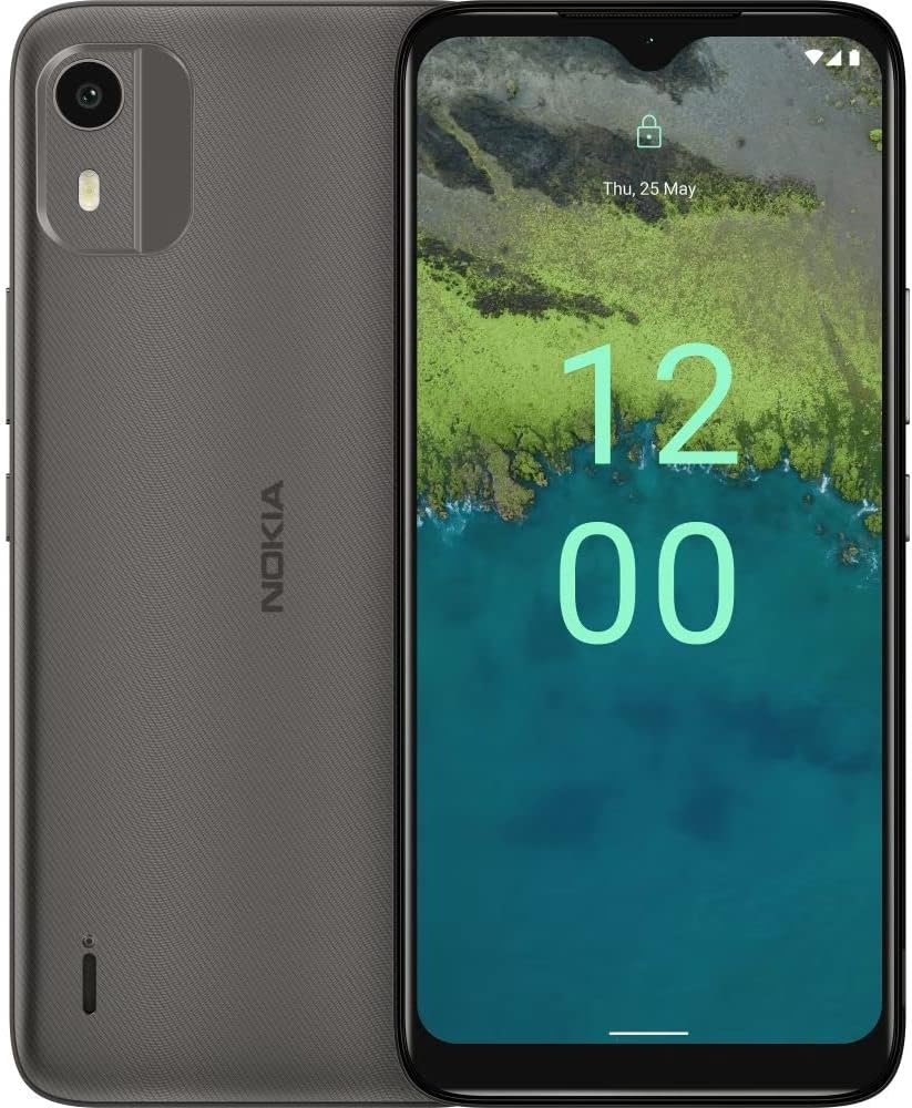 Nokia C12 Pro Android Smartphone, Dual SIM, All Day Battery Life, 6GB RAM, 4GB RAM + 2GB Virtual RAM, Android 12 Go Edition | Charcoal