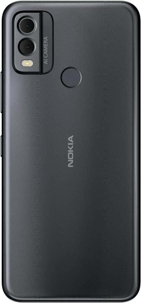 Nokia C22 | 3-Day Battery Life | 6GB RAM (4GB RAM + 2GB Virtual RAM) | 13 MP Dual Rear AI Camera with Night Portrait Mode | IP52 | Charcoal